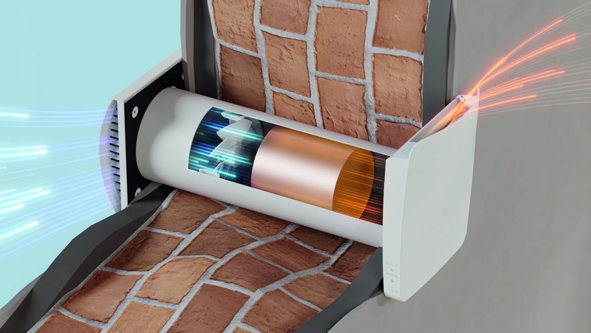 Kers+ heat recovery ventilation system